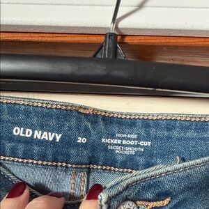 Old Navy Women's High-Rise Boot Cut Jeans - Blue